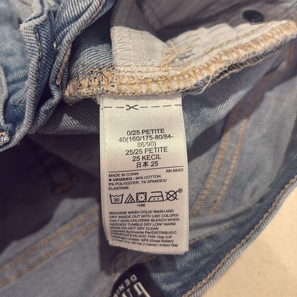 GAP True Skinny jeans SZ 0/25 petite - Picture 10 of 10